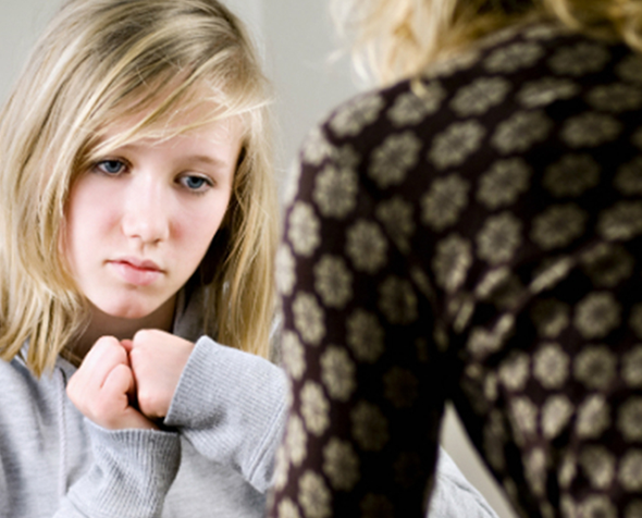 young girl at therapy session​