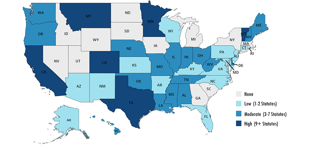 Restorative Justice Law Map