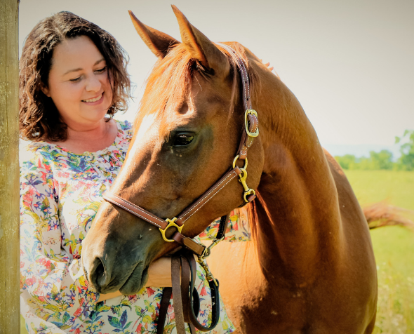 Heather Pugh with horse