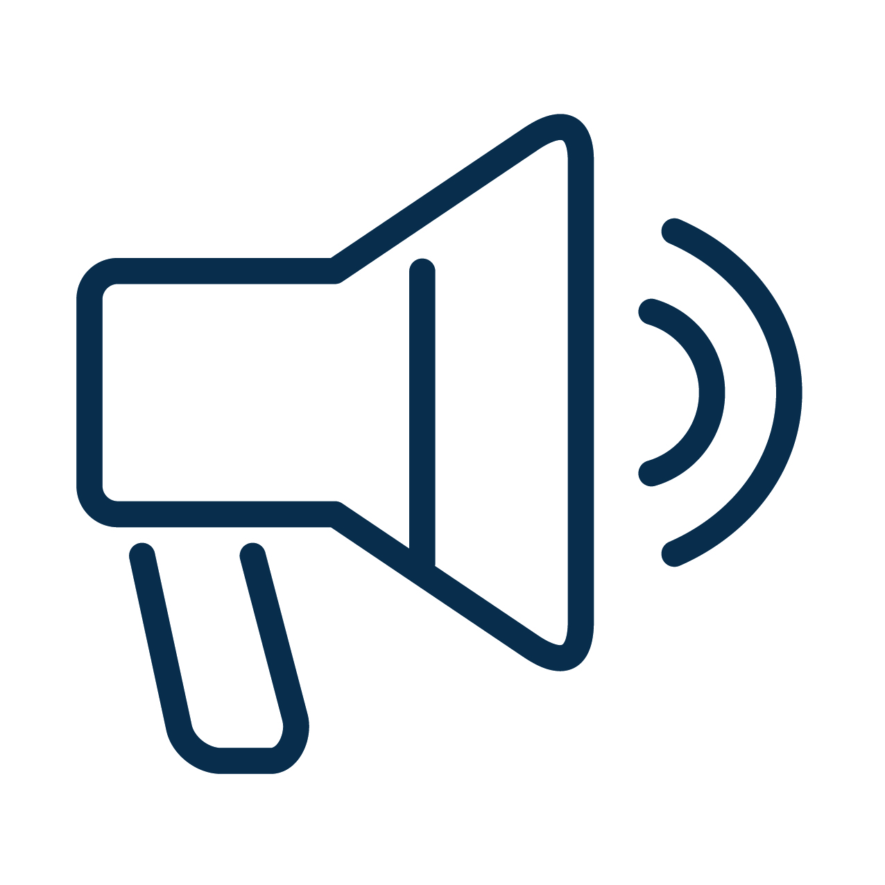 a bullhorn