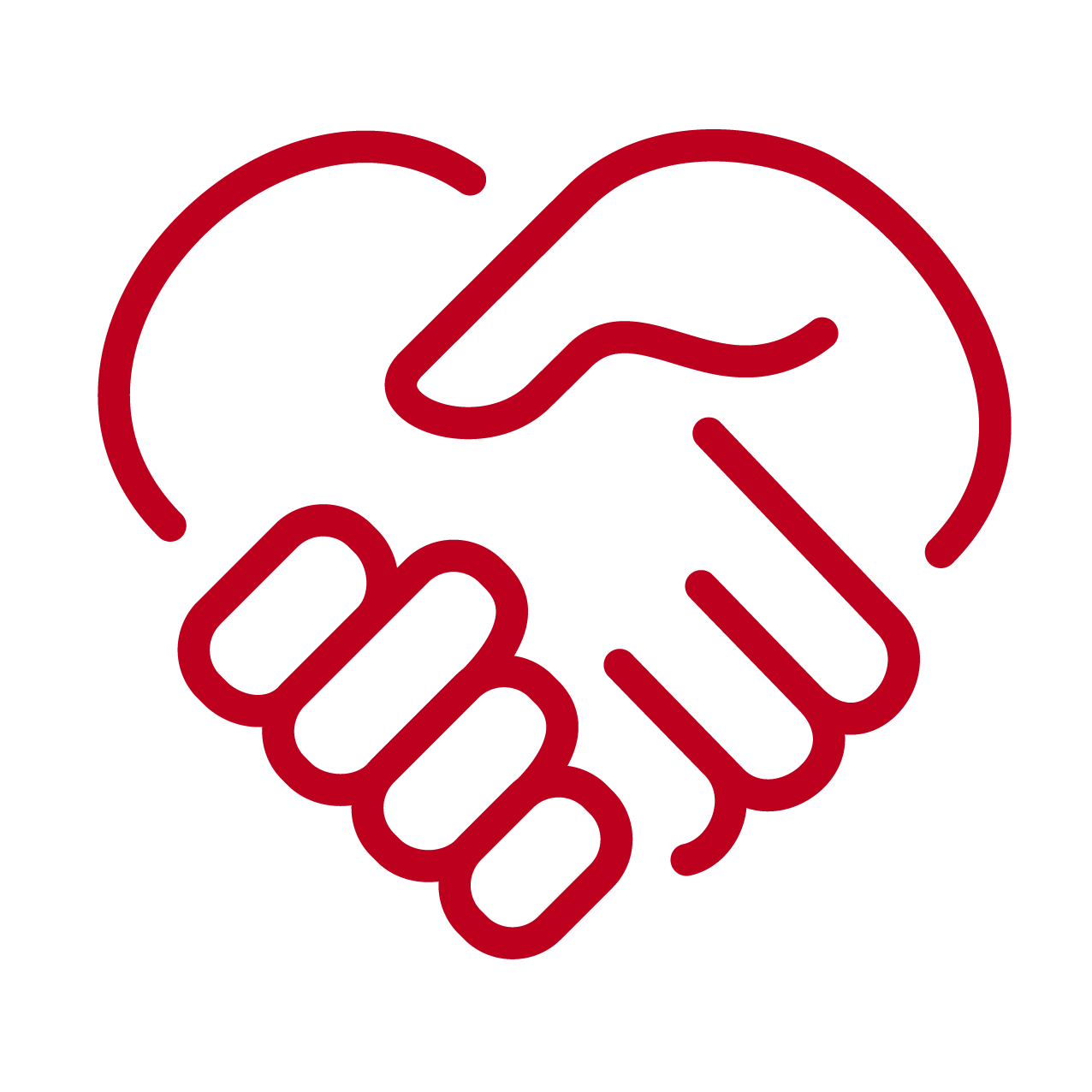 a handshake