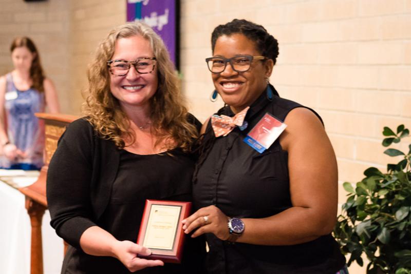 Amanda Moore McBride and Nadine Bridges