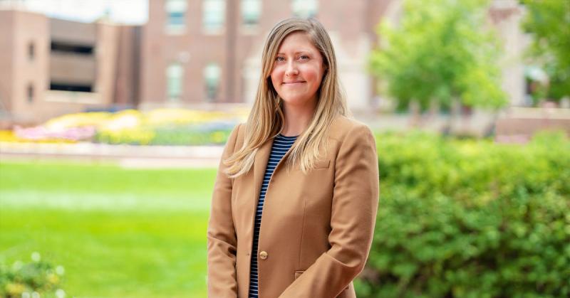 Doctoral candidate Erin Flynn