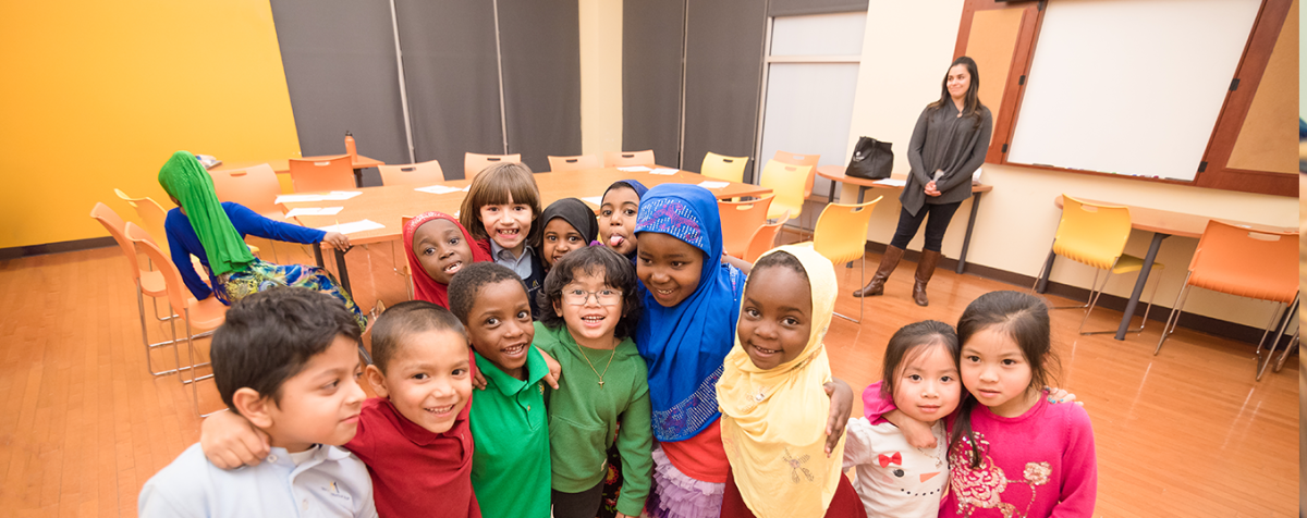 young children from The Bridge Project