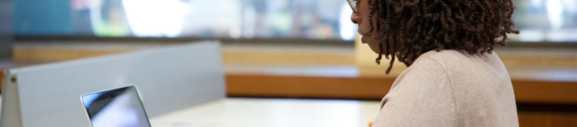 person at computer