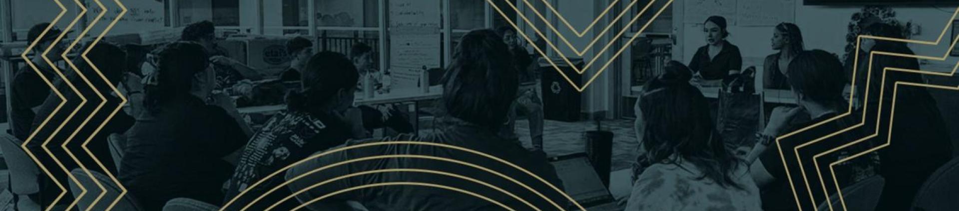 Movimiento Poder Liberation Camp session at DU library