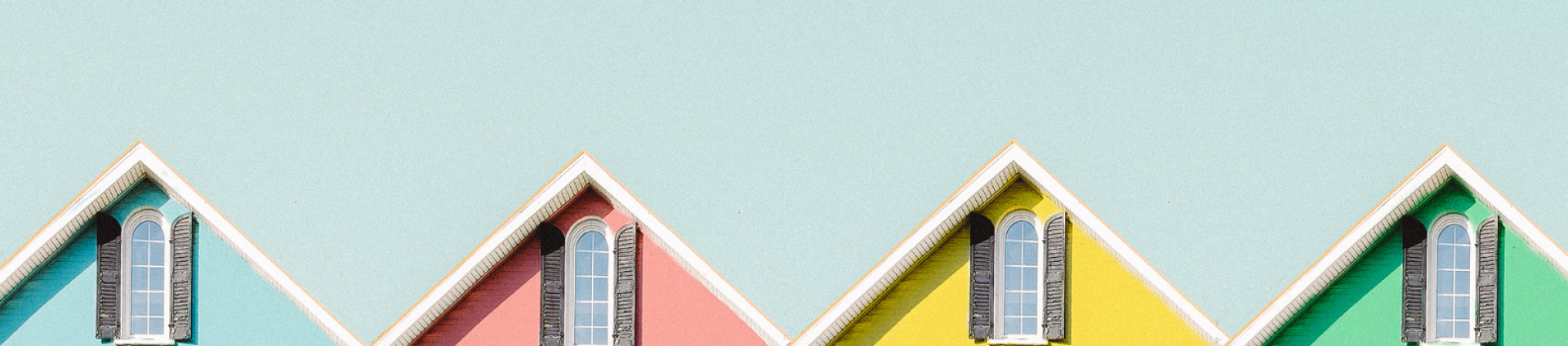 colorful houses