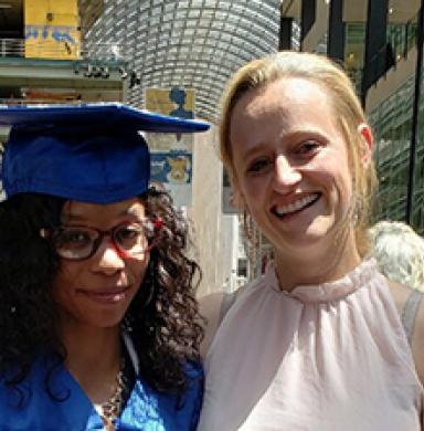 Renata Heberton pictured right